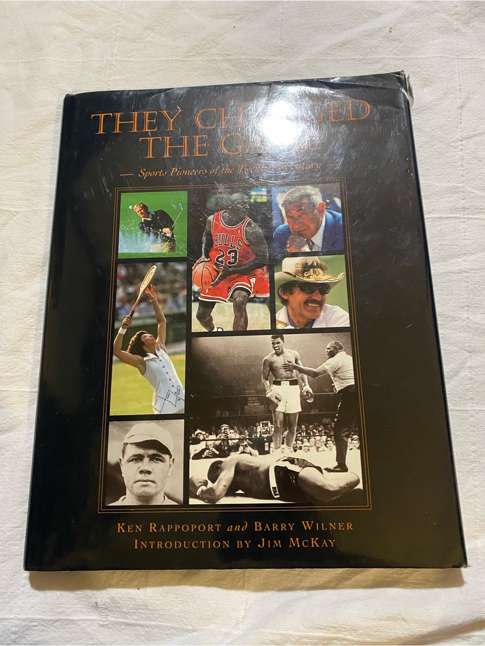 THEY CHANGED THE GAME SPORTS PIONEERS of the 20TH CENTURY 1999 HARDCOVER BOOK